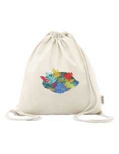 Bolsa mochila de algodón "CHILL"