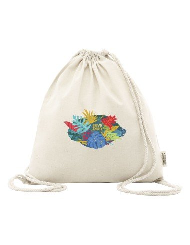Bolsa mochila de algodón "CHILL"