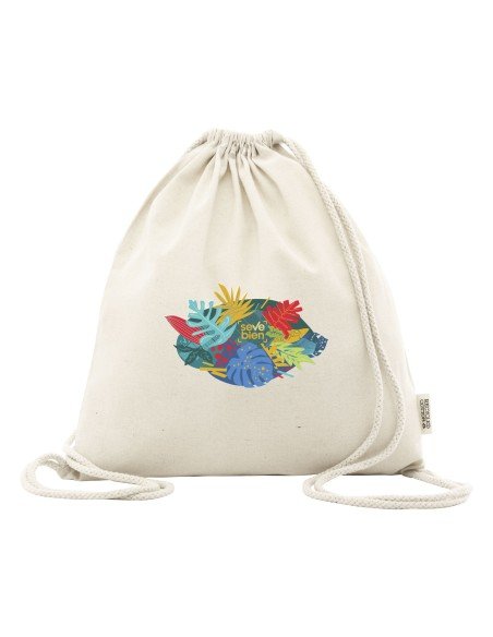 Bolsa mochila de algodón "CHILL"