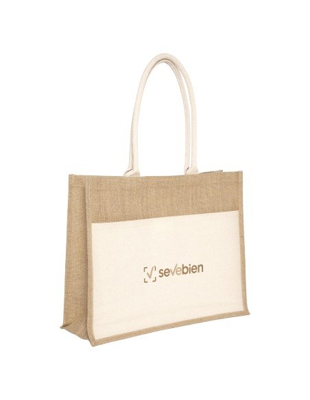 Bolsa de algodón y yute "YUCATÁN"