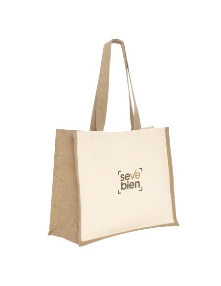 Bolsa de algodón y yute "YARI"