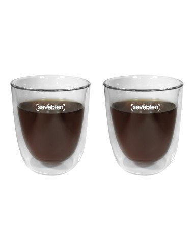 SET DE VASOS DE VIDRIO “DOUBLE”