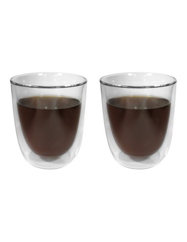 SET DE VASOS DE VIDRIO “DOUBLE”