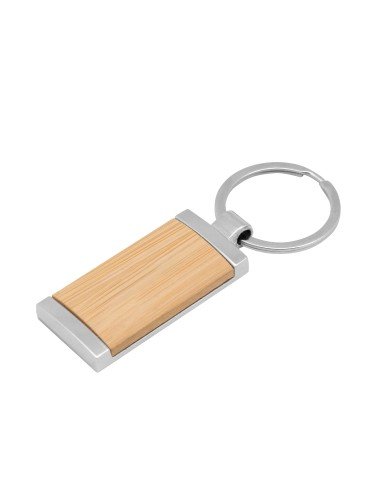 Llavero de bambú "TAG"