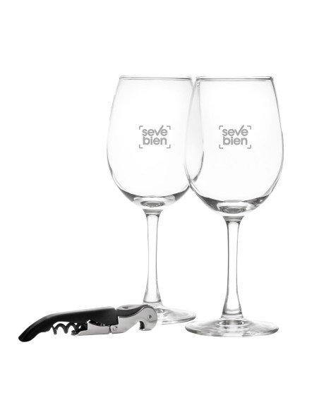 Set de vino "BRINDIS"