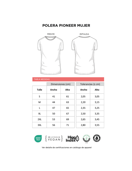Polera Pioneer Mujer