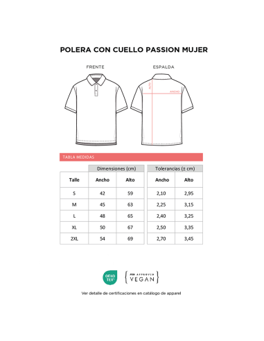 Polera con Cuello Passion