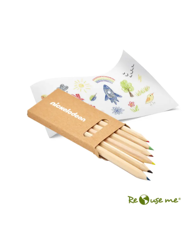 Set de Mini Lapices Grafito x 6