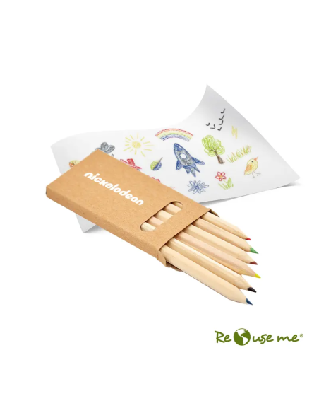 Set de Mini Lapices Grafito x 6