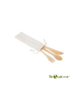 Set Cutlery Bamboo 2
