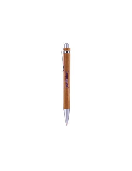 BOLÍGRAFO DE BAMBÚ "NAGANO PEN" TINTA AZUL